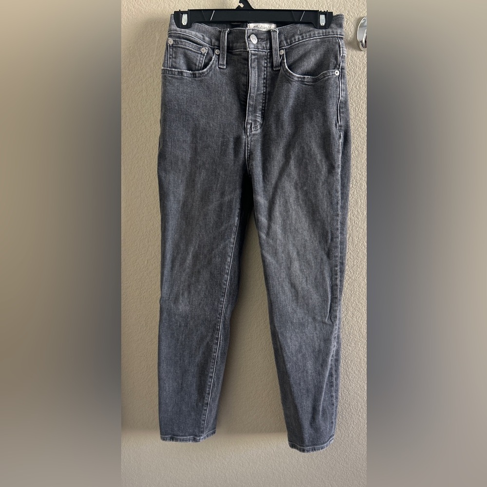 Madewell Women's Straight Leg Gray Jeans size 26P